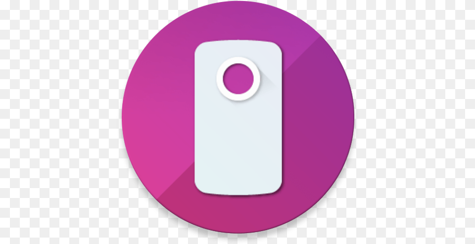 Android Apps By Motorola Mobility Llc Pink Motorola App Icon, Disk, Electronics, Purple Png Image