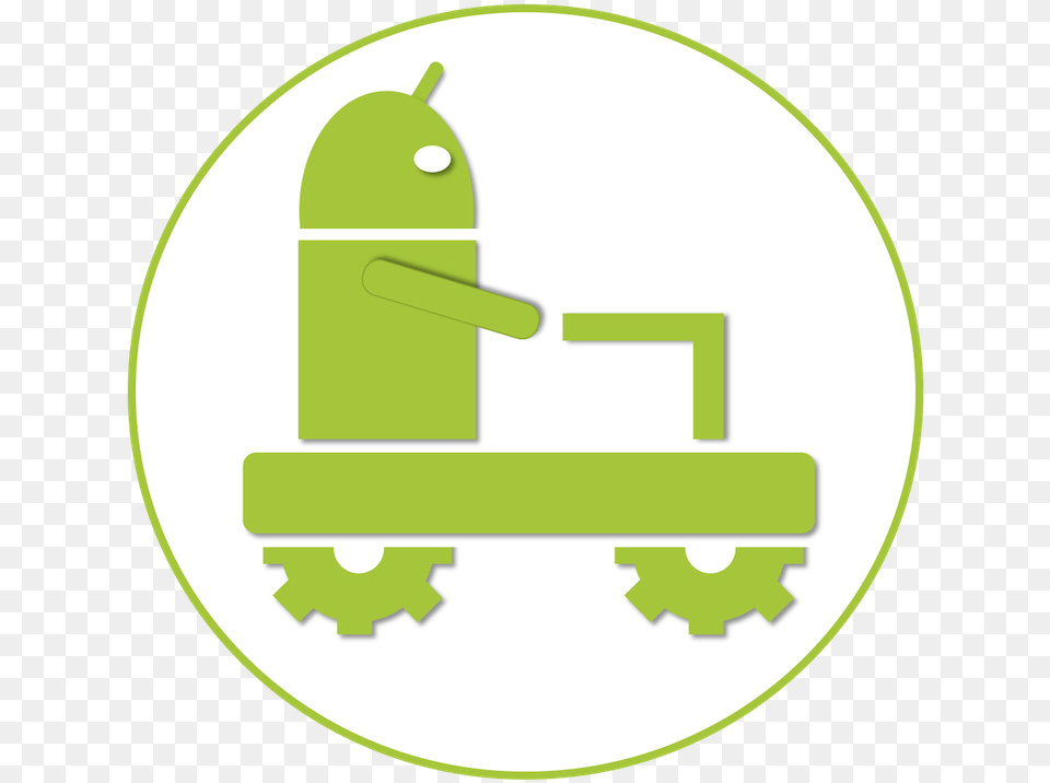 Android Based Robotics Circle, Disk, Green Free Png Download