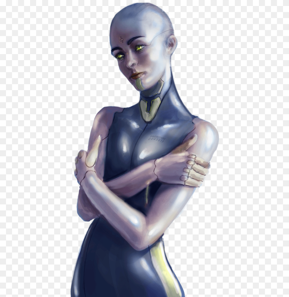 Android By Igor Esaulov Figurine, Adult, Female, Person, Woman Free Png