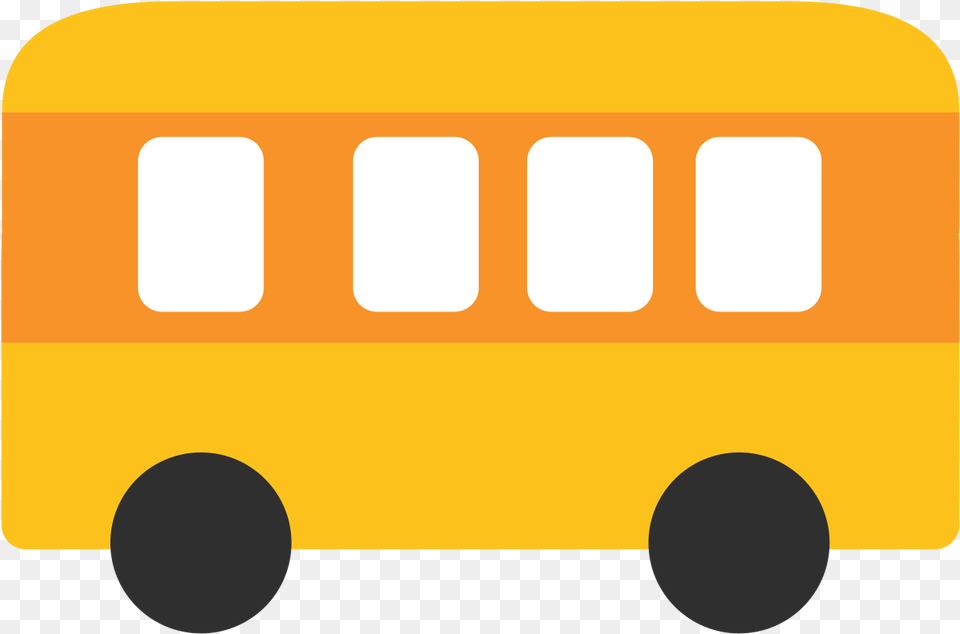 Android Car Emoji, Bus, School Bus, Transportation, Vehicle Free Transparent Png