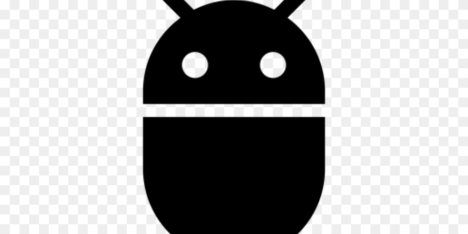 Android Clipart Bot, Gray Png