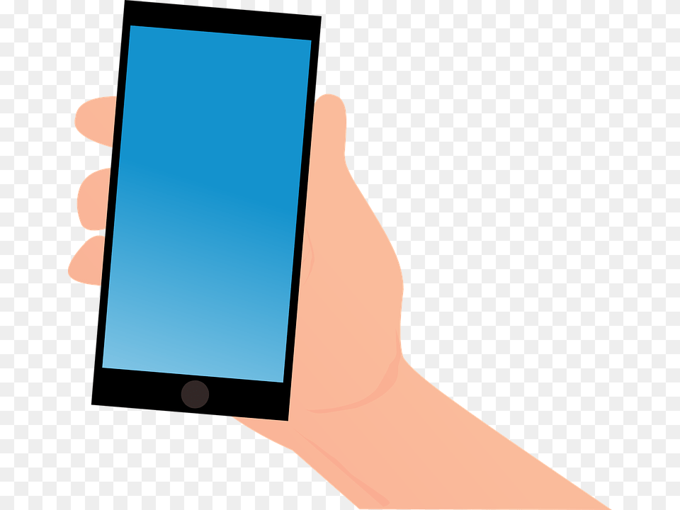 Android Clipart Hand Mobile Phone, Electronics, Mobile Phone, Computer, Blackboard Png