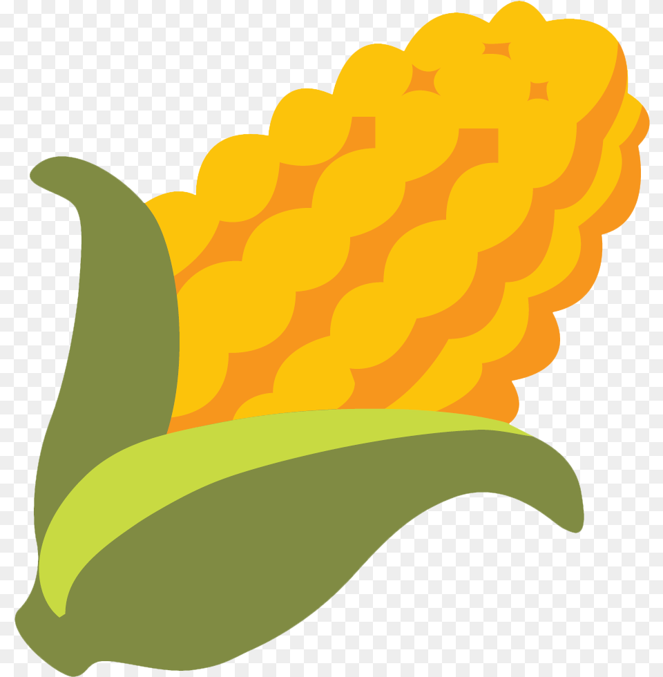 Android Corn Emoji, Food, Grain, Plant, Produce Free Png