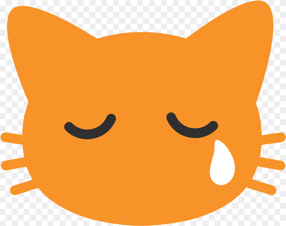 Android Crying Cat Emoji, Animal, Mammal, Pet, Fish Png Image