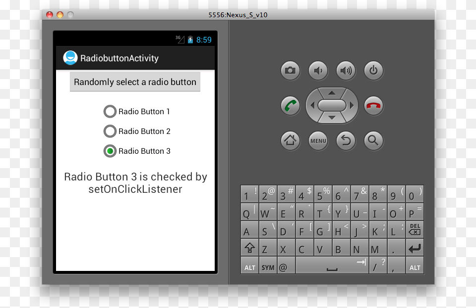 Android Custom Radio Button Android Emulator, Electronics, Text Free Png Download