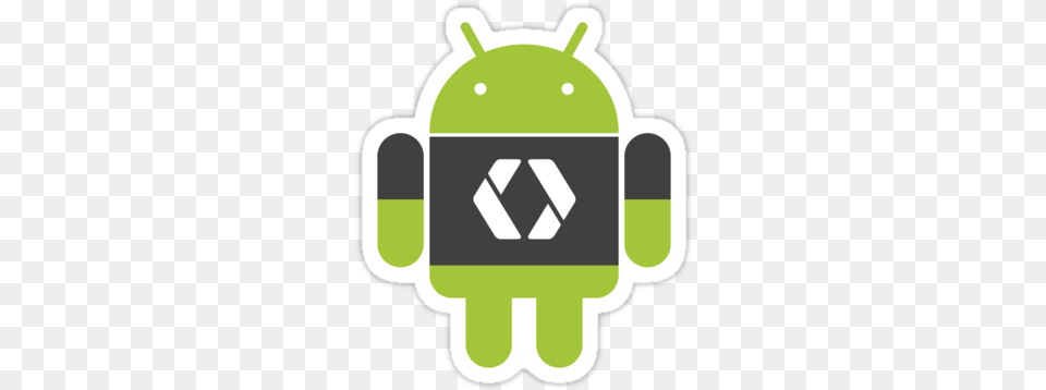 Android Developer Sticker Android Sticker, Ammunition, Grenade, Weapon, Recycling Symbol Free Transparent Png