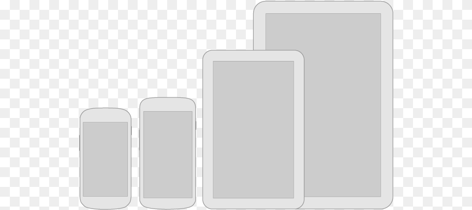 Android Devices In Various Sizes Mobile Device, Page, Text, White Board Free Transparent Png