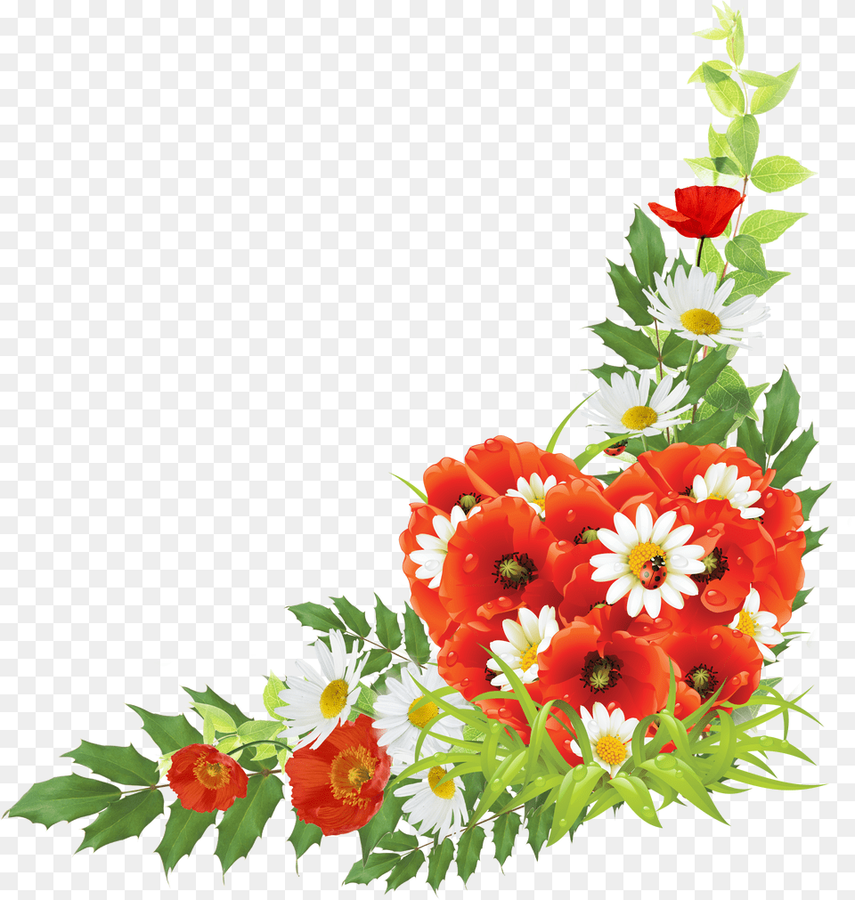 Android Flowers Free Frame Hq Flower Corner Design, Art, Pattern, Graphics, Flower Bouquet Png