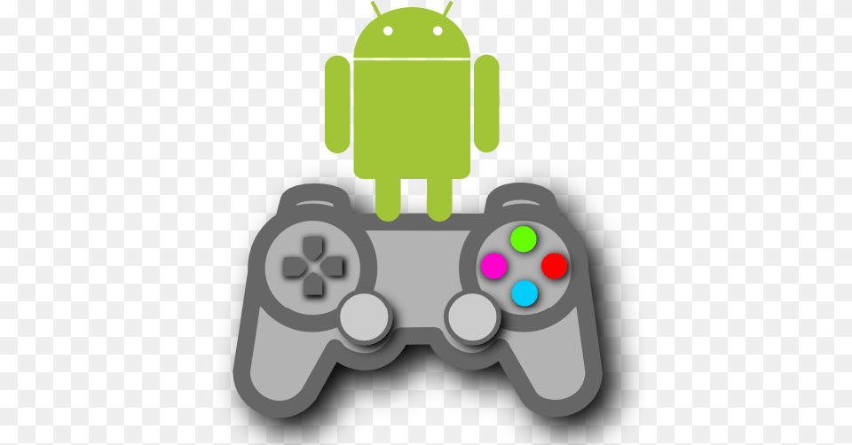 Android Gamer Logos Game Icon Transparent Background, Electronics, Joystick, Bulldozer, Machine Png Image