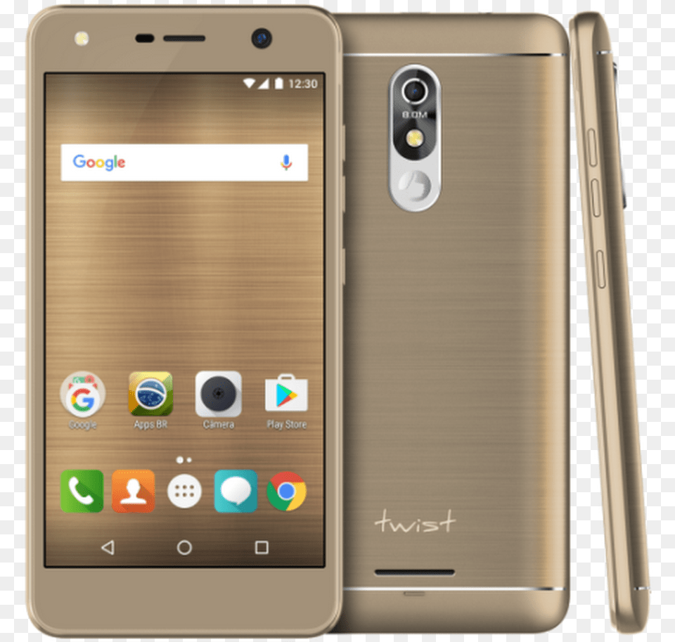 Android Go Prestigio Muze B3 Gold Mobile Phone, Electronics, Mobile Phone Free Png Download