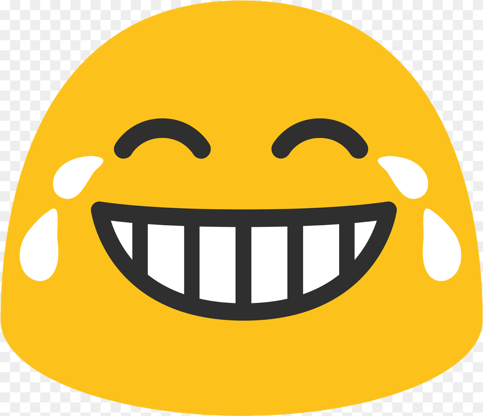 Android Laughing Crying Emoji, Clothing, Hardhat, Helmet, Food Free Png Download