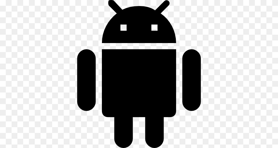 Android Logo, Stencil, Adapter, Electronics, Ammunition Free Png Download