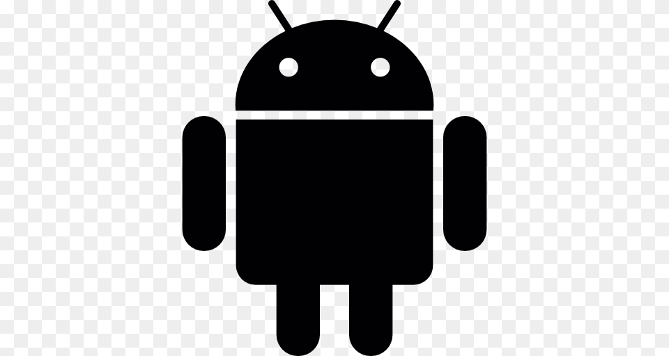 Android Logo, Stencil, Adapter, Electronics Free Png Download