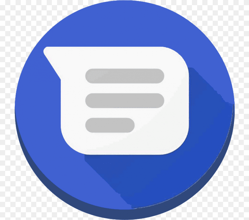 Android Messages App Icon Image No New Messages Notification, Disk Png