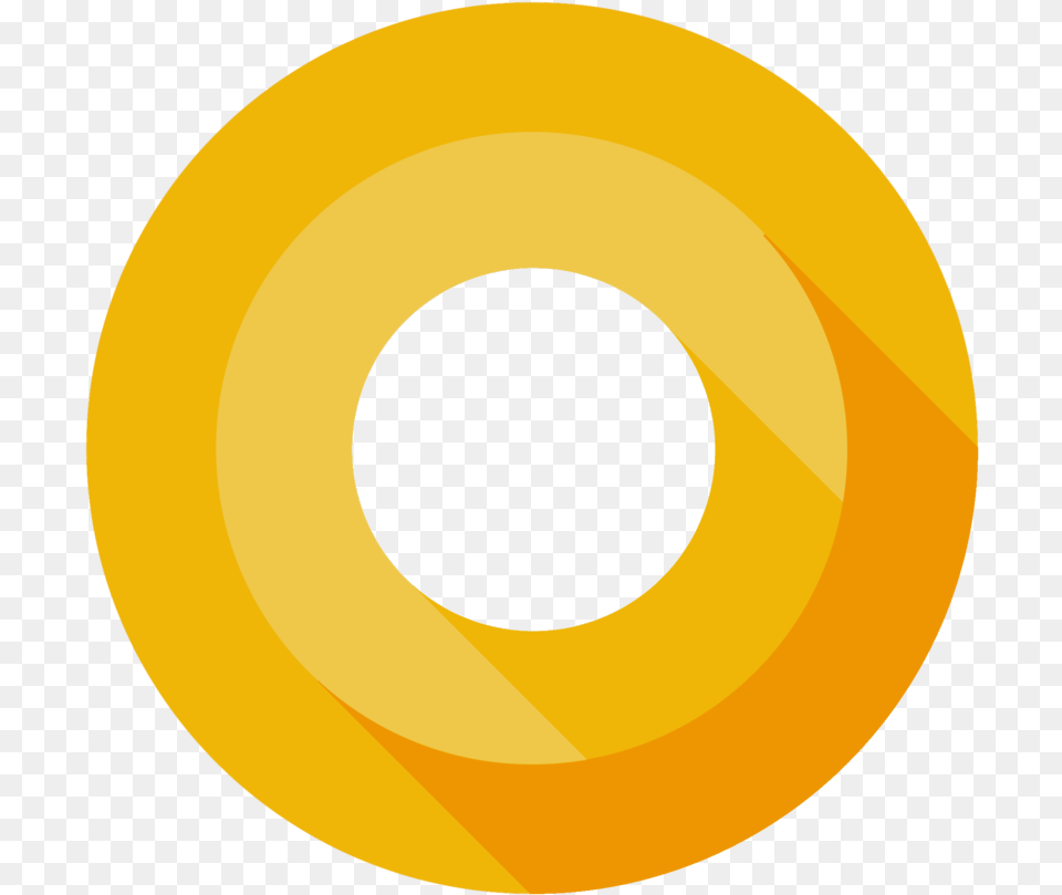 Android Oreo Logo Android Version 80, Hole, Disk Free Png