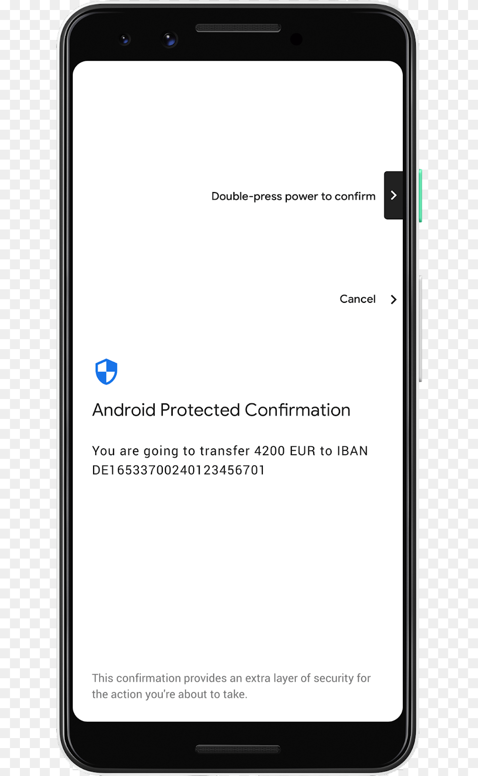 Android Protected Confirmation Example, Electronics, Mobile Phone, Phone, Text Free Transparent Png