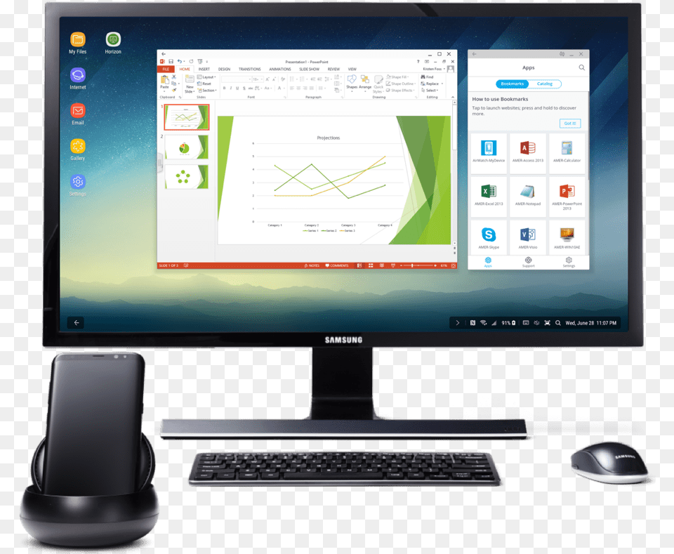 Android Q Features What We Know So Far Samsung Dex Shadow Pc, Computer, Electronics, Computer Hardware, Hardware Free Transparent Png