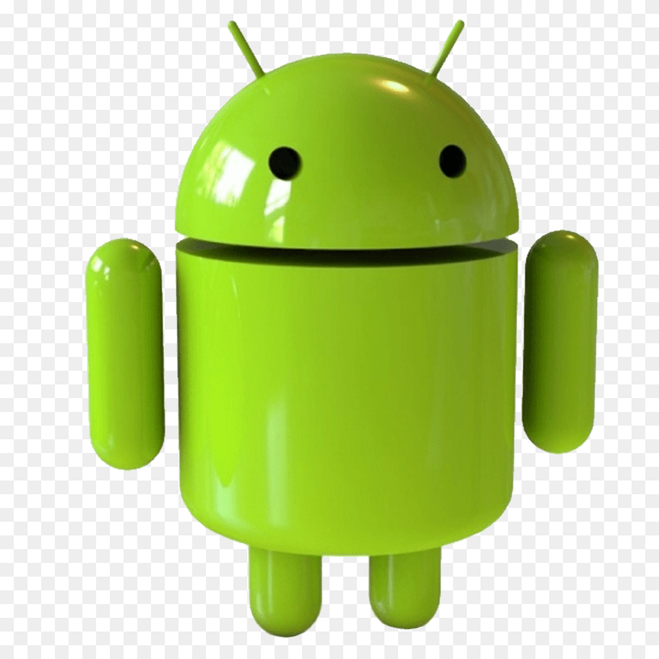Android Robot Plastic Figurine, Green Free Transparent Png