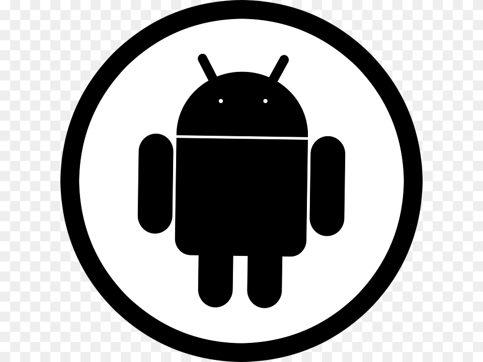 Android System Icon Emblem Classic Symbol Sign Android Logo, Stencil, Ammunition, Grenade, Weapon Free Png