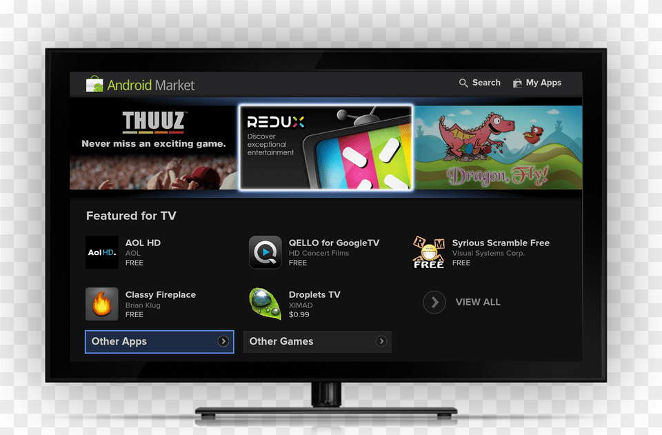 Android Tv App Market, Computer, Electronics, Computer Hardware, Screen Png