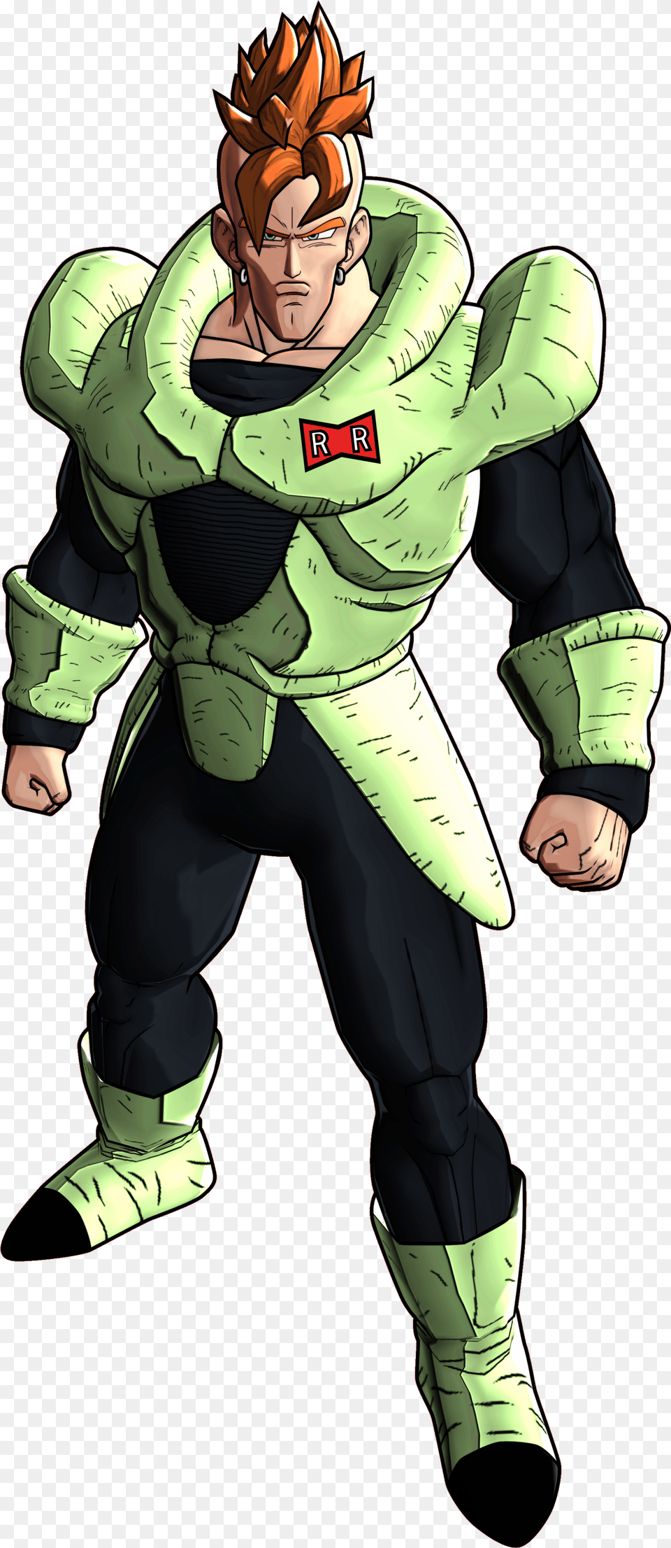 Android16 Battle Of Z Render Dragon Ball Fighterz N16 Dbz, Book, Comics, Publication, Adult Free Transparent Png