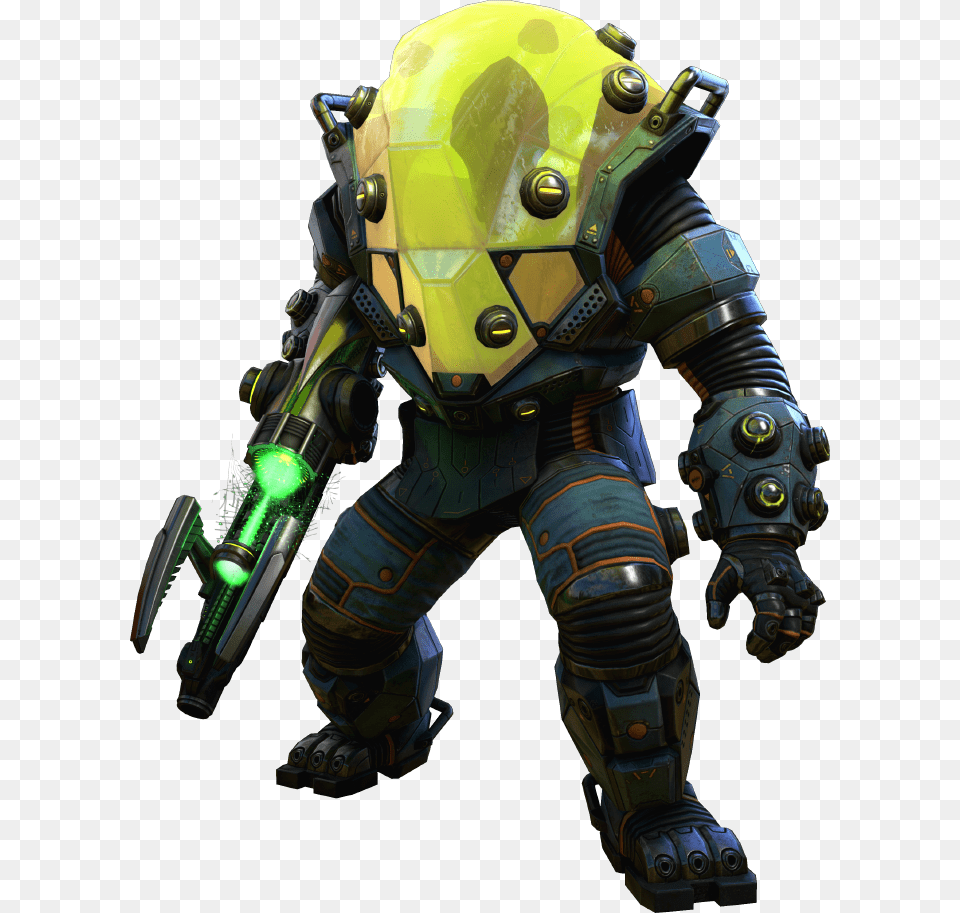 Andromedon Xcom 2 Andromedon Pilot, Toy, Robot, Helmet Png