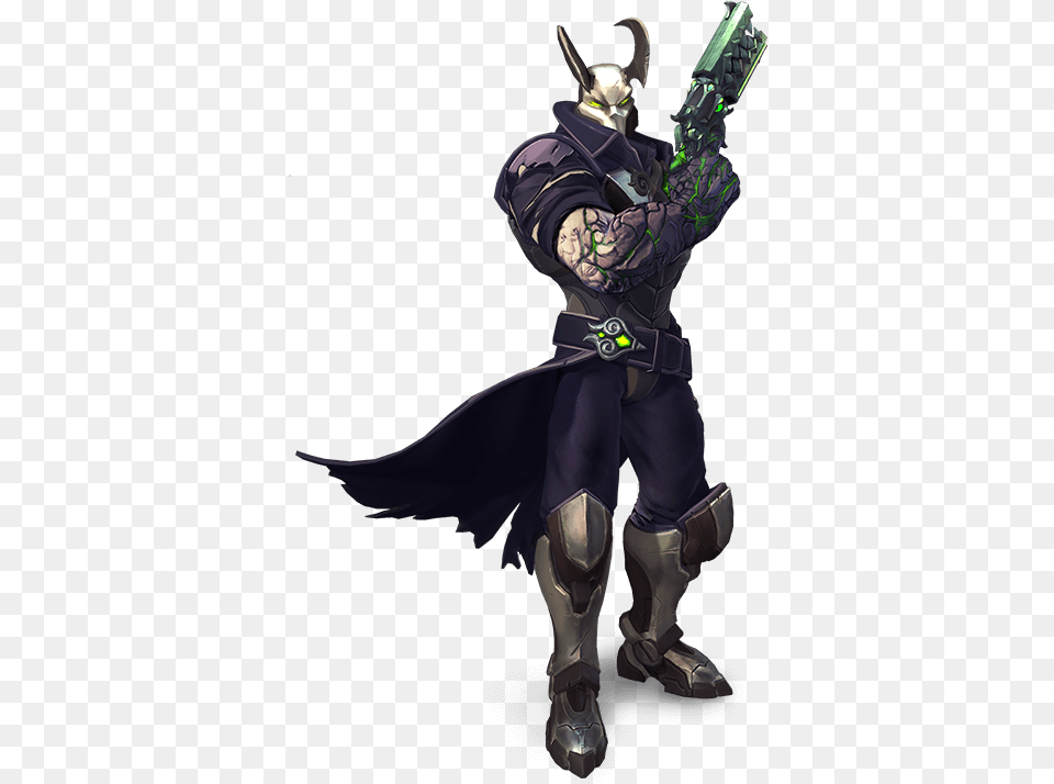 Androxus Paladins Revolver Jpg Images Paladins Androxus, Person, Book, Comics, Publication Free Png Download