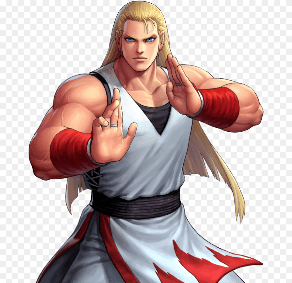 Andy Bogard 96 The King Of Fighters All Star X Andy Bogard Kof All Star, Adult, Female, Person, Woman Free Png Download