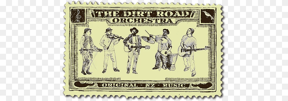 Andy Hamilton Music The Dirt Road Postage Stamp, Adult, Wedding, Postage Stamp, Person Free Png Download