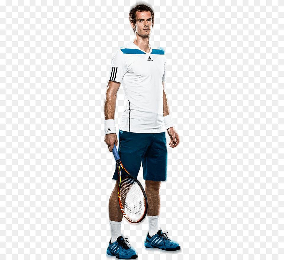 Andy Murray Tennis, Tennis Racket, Clothing, Footwear, Sport Free Png