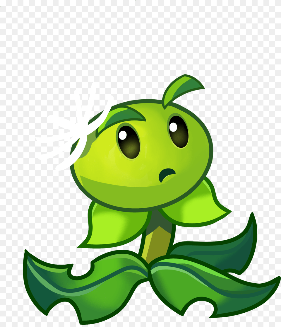 Andy The Dandelion Pvz Snap Pea, Green, Amphibian, Animal, Frog Free Transparent Png