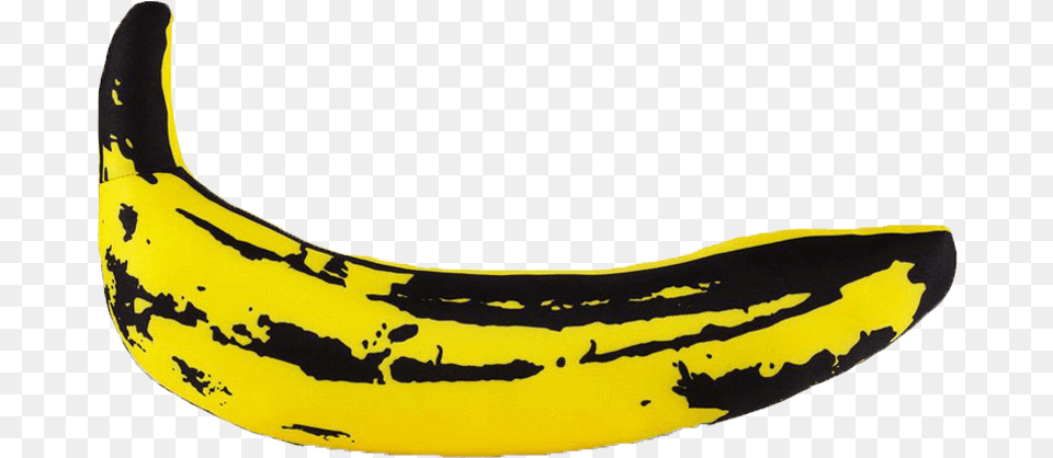 Andy Warhol Banana Plush, Food, Fruit, Plant, Produce Free Png Download