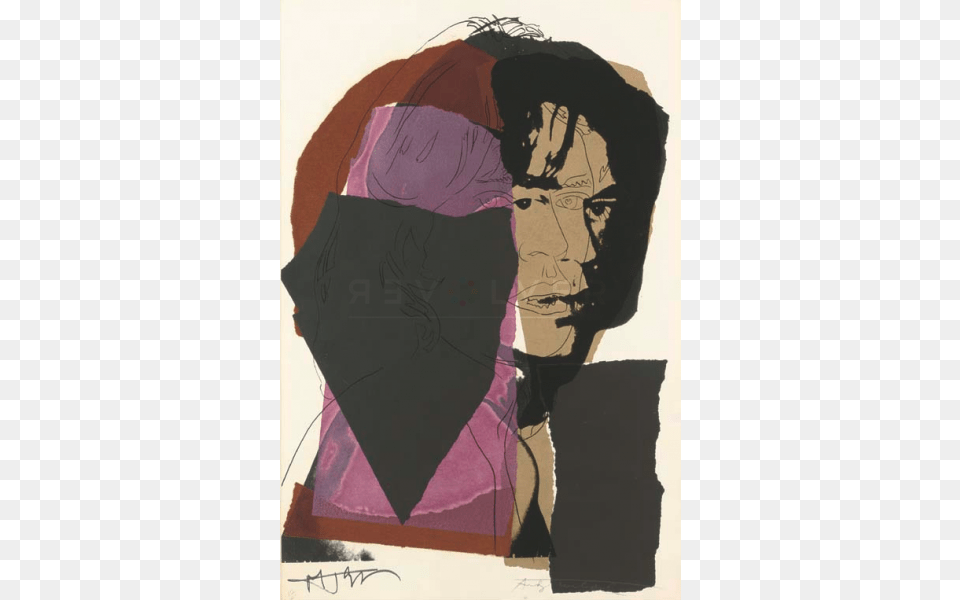 Andy Warhol Mick Jagger Mick Jagger Andy Warhol Print, Art, Collage, Painting, Modern Art Free Png