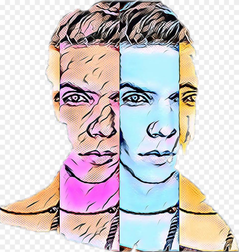 Andybiersack Andyblack Andysixx Bvb Pop Art Andy Black Illustration, Adult, Person, Man, Male Free Png