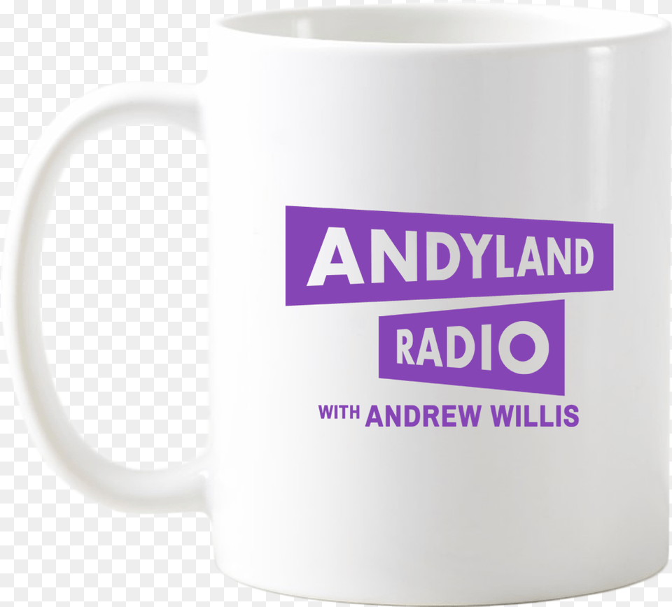 Andyland Radio Mug, Cup, Beverage, Coffee, Coffee Cup Free Transparent Png