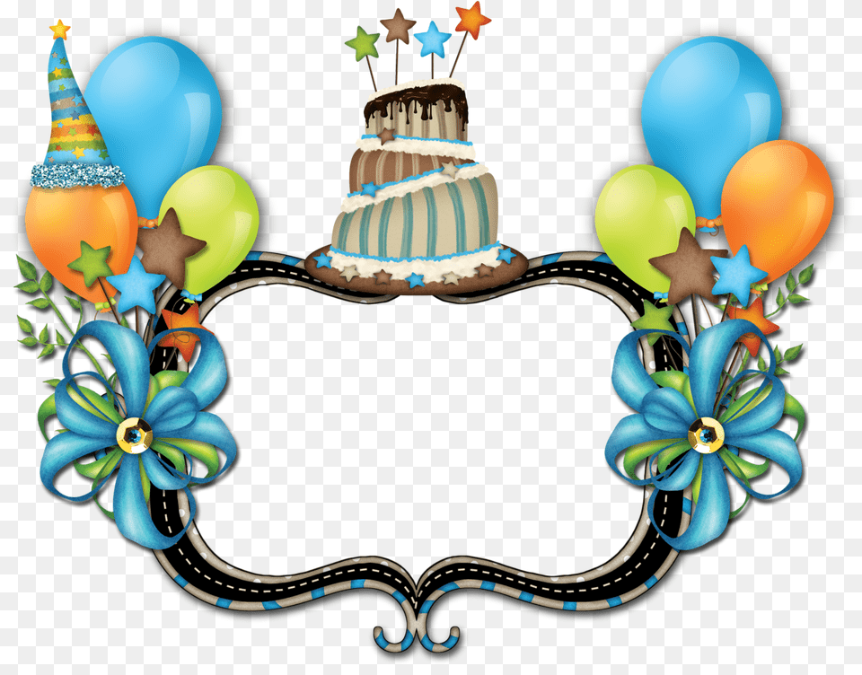 Anelia Celebration Frames Celebrations, Balloon, People, Person, Cream Free Png Download