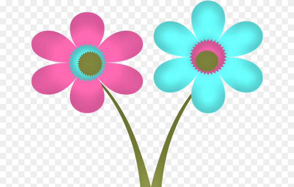 Anemone Transparent Cartoons Flores Da Sininho Em, Daisy, Flower, Petal, Plant Free Png