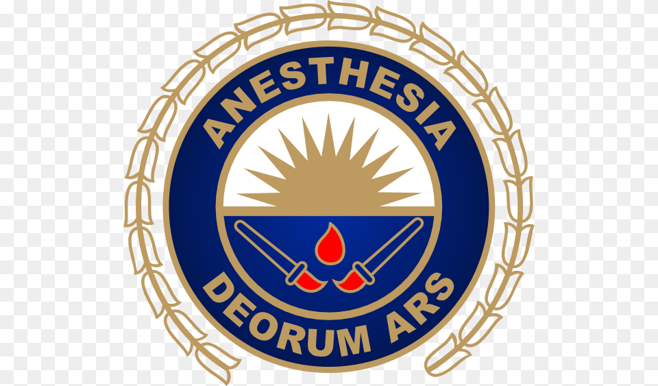 Anesthesia Deorum Ars, Badge, Logo, Symbol, Emblem Free Png