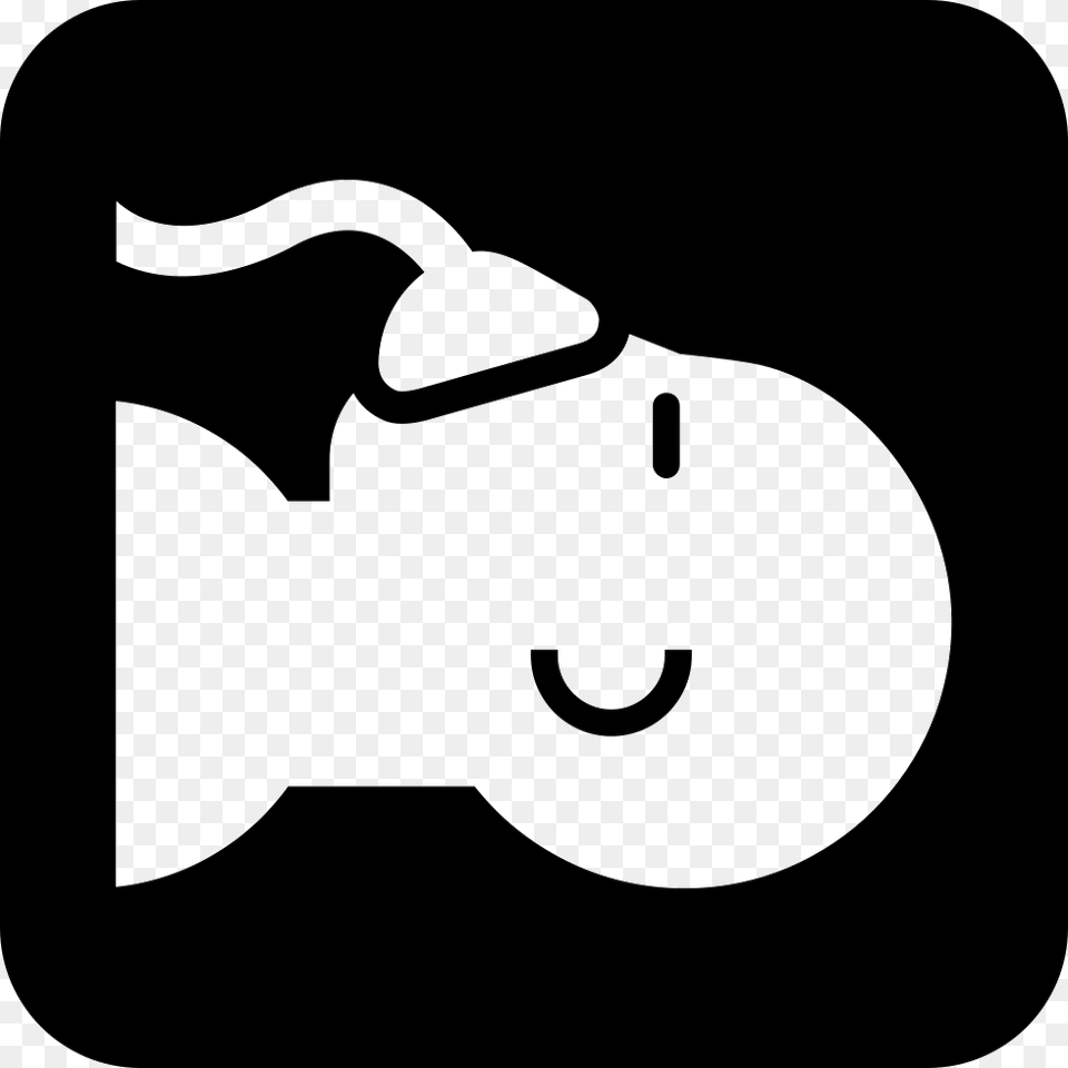 Anesthesia Icon, Stencil, Baby, Person Png Image