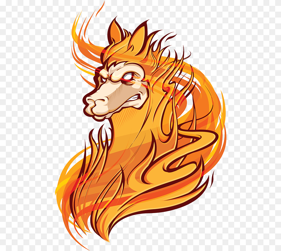 Anfoc Flaming Llama, Adult, Female, Person, Woman Png