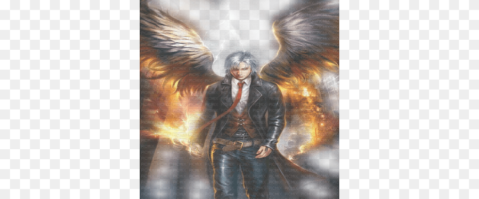 Ange Noir Male Angel Men Dark Mythology, Clothing, Coat, Jacket, Adult Png Image