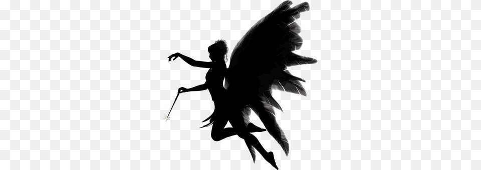 Angel Silhouette, Person Free Png