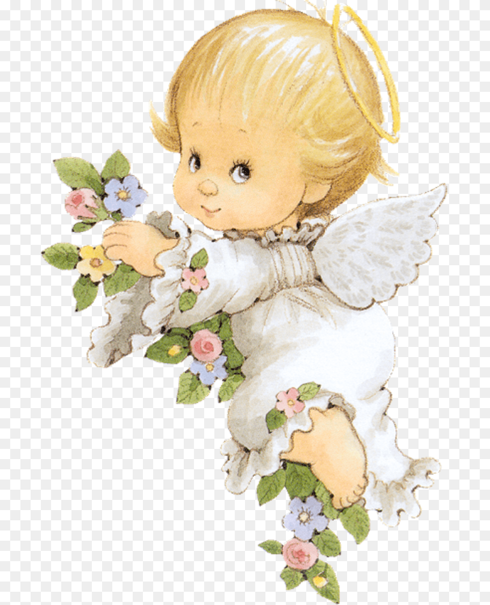 Angel, Baby, Person, Face, Head Png