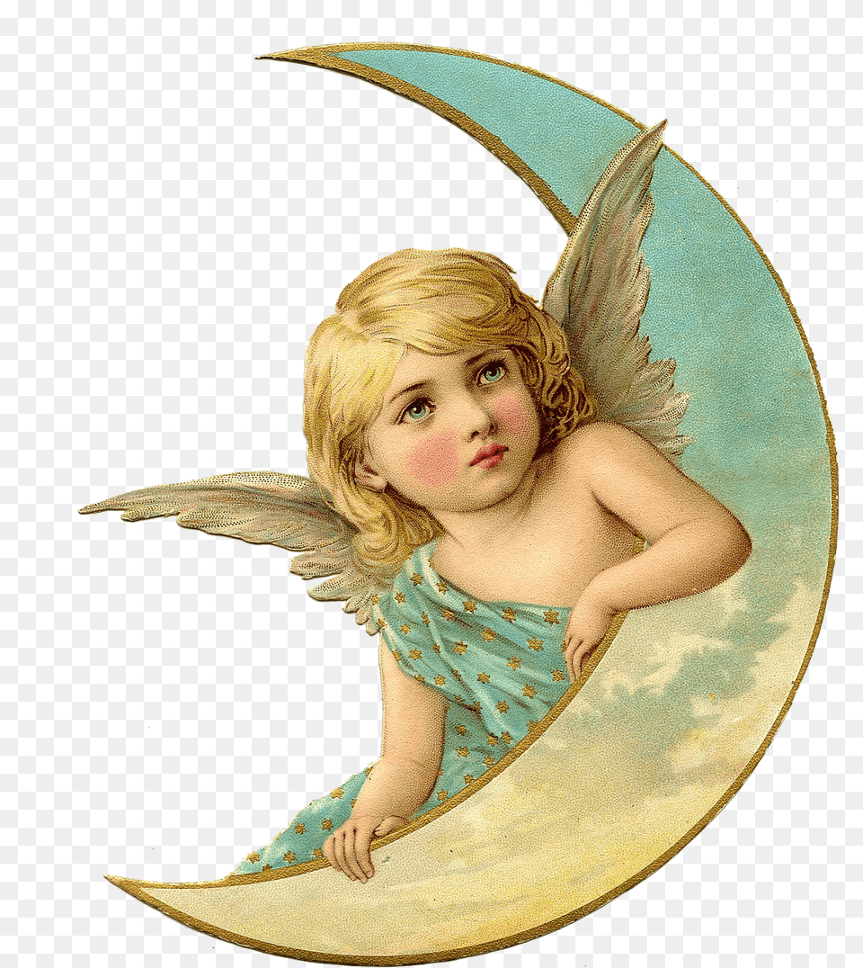 Angel, Baby, Person, Face, Head Free Transparent Png