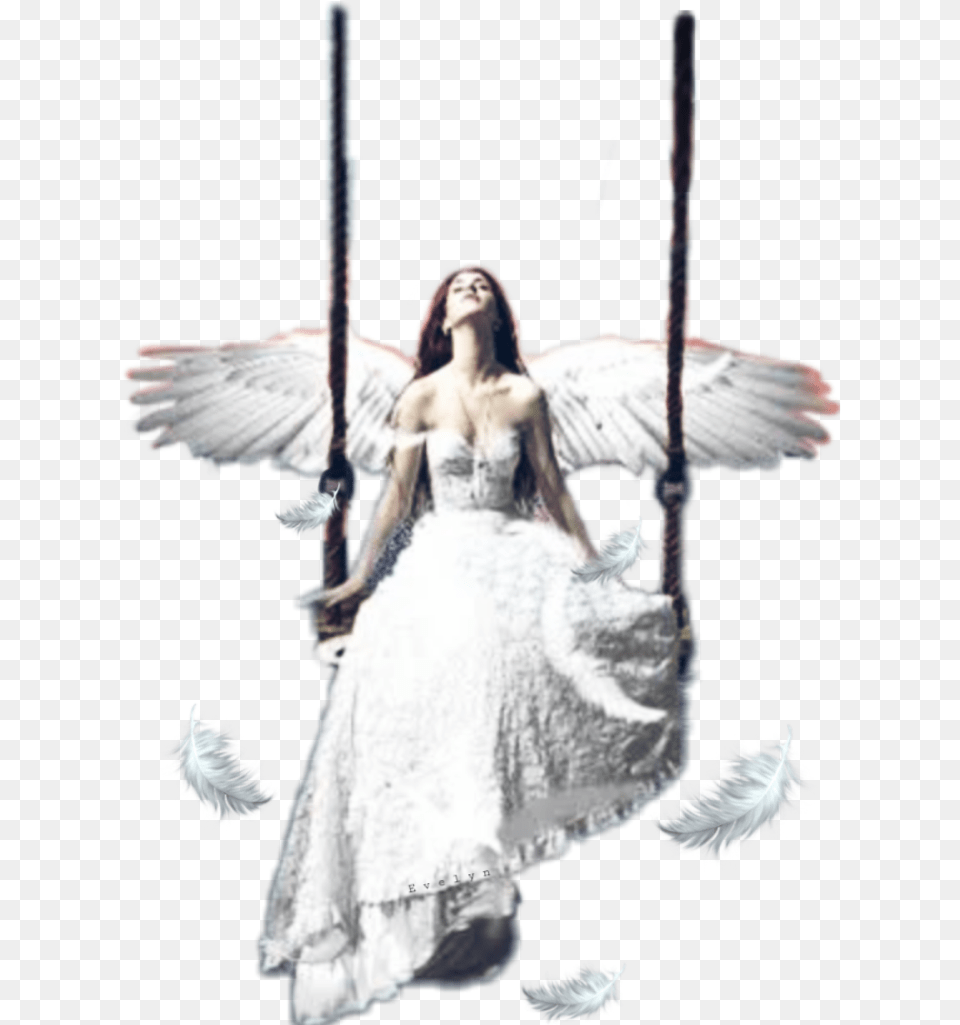 Angel, Clothing, Dress, Adult, Wedding Png