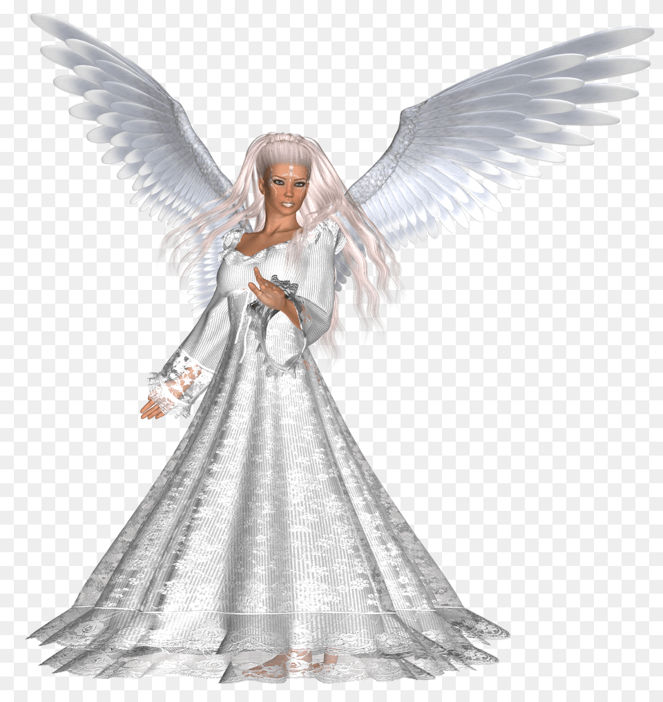 Angel, Adult, Bride, Female, Person Png Image