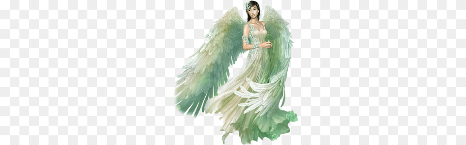 Angel, Clothing, Dress, Fashion, Formal Wear Free Png Download