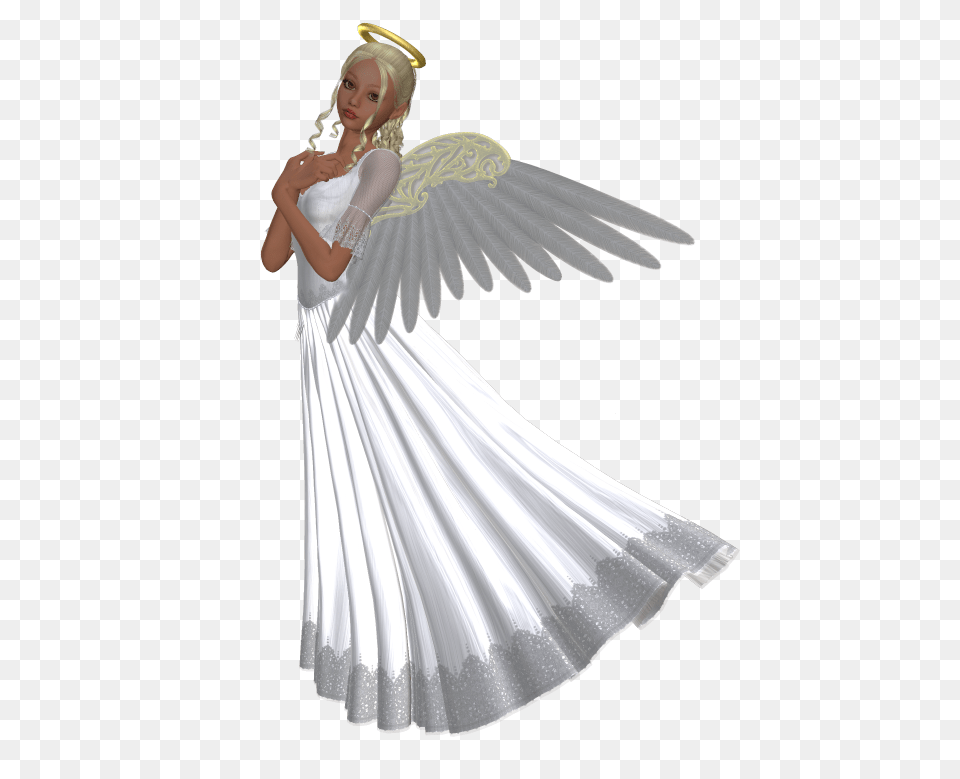 Angel, Clothing, Dress, Evening Dress, Formal Wear Png Image
