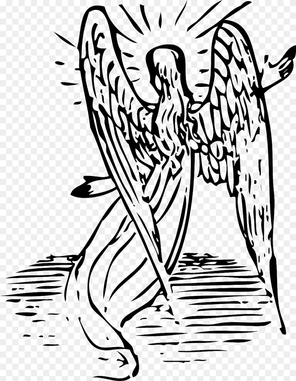 Angel Archangel Heavenly Being Picture Angel Wing Clipart, Person, Face, Head Png