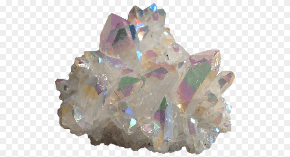 Angel Aura Kristall, Crystal, Mineral, Quartz, Accessories Png